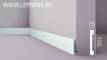 NMC WALLSTYL профиль FD10 выс.плотности 100х15мм белый 16шт/кор *